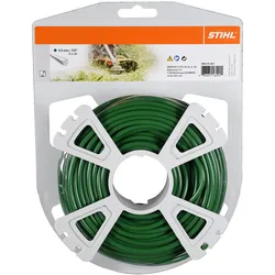 Stihl Mähfaden rund, dunkelgrün 4 mm, dunkelgrün