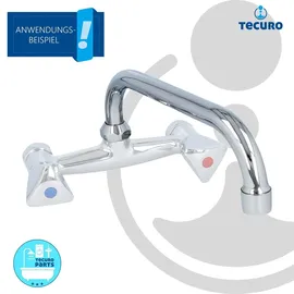 tecuro U-Auslauf für Wand-Armaturen 3/4 Zoll konisch dichtend
