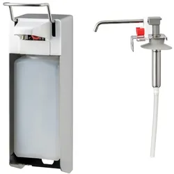 MediQo-line Desinfektion/Seifen-Spender KH 1000ml Edelstahl