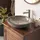 Tikamoon Waschbecken aus grauem Marmor Calypso grey