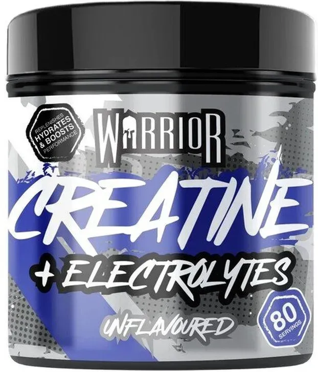Warrior Creatin Plus Elektrolyte - 360 g - Geschmacksneutral