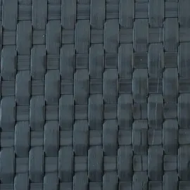 zaun|zu® Sichtschutz Rattan Einzelstreifen für Doppelstabmatten Anthrazit 2,55m