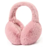 Unning Winter Ohrenwärmer Damen Verstellbar & Faltbare Ohrenschützer Mode Kunstpelz Weich Ohrenschütz Plüsch Ear Muffs for Women