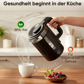 Clatronic WK 3837 1,7 l Schwarz