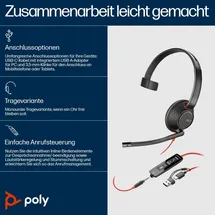 HP - Poly Blackwire 5210 - Blackwire 5200 series - Headset
