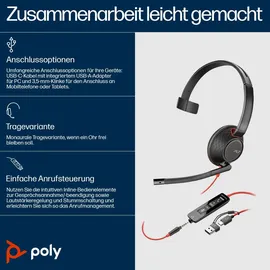 HP - Poly Blackwire 5210 - Blackwire 5200 series - Headset