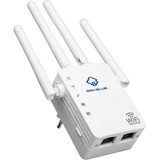 GiGaBlue Ultra Repeater 1200MBit/s (Dual-Band 2.4 & 5GHz AC1200 WLAN, 4x 3dBi Antennen, 2x Ethernet)