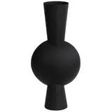 Light & Living Vase, Kavandu Mat Schwarz - 26x19x54 cm,