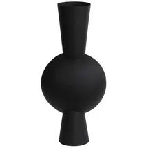 Light & Living Vase, Kavandu Mat Schwarz - 26x19x54 cm,