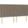 vidaXL Boxspringbett 180 x 200 cm Taupe