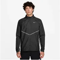 Nike Laufjacke M NK UV RPL MILER JKT wasserabweisend, windabweisend, atmungsaktiv, mit Reißverschluss schwarz S (44/46)