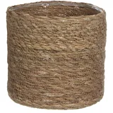 Mica decorations Korb Atlantic Ø 16 cm Hellbraun