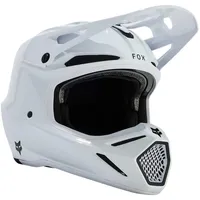 Fox V3 RS Carbon Solid Weiß XS