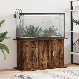 vidaXL Aquarienunterschrank Räuchereiche 101x41x58 cm