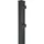 Floraworld Zaunpfosten 6 x 120 cm Grau/Stahl