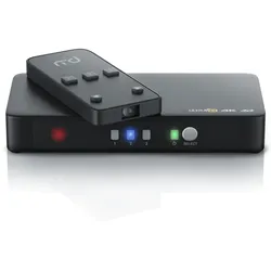 Primewire 3-Port 4k HDMI Switch mit Fernbedienung 3x HDMI Eingänge / 3D + CEC / 2160p 30Hz