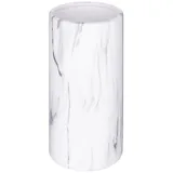Atmosphera Créateur d'intérieur Blumenvase in weiß - Marmor - H20 cm - Weiß