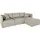 OTTO home Eckcouch Baumwolle 3-Sitzer Beige