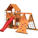 fungoo Spielturm BIG LEADER SPIDER RED