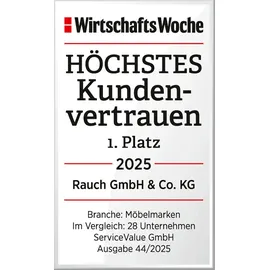 Rauch Drehtürenschrank Celle 47 x 197 x 54 cm Weiß