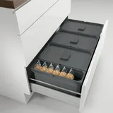 Naber Cox® Box 220/900-3, Systembehälter, anthrazit - Grau