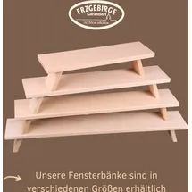 Weigla "Weihnachtsdeko, Made in Germany", beige Natur (L/H/T):70,0cmx11,0cmx7,5cm NEU