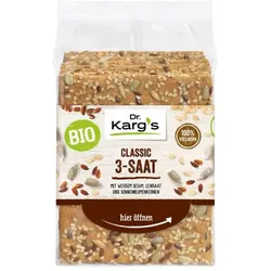 DR. KARG Knäckebrot Classic 3-Saat bio