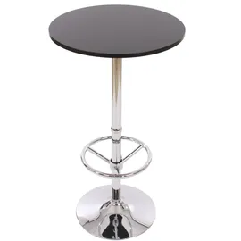 MCW Stehtisch Bilbao rund 60 x 110 cm Schwarz