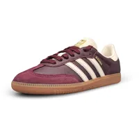adidas Samba OG Maroon/Cream White/Gold Metallic 40