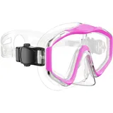 Taucherbrille Kinder Schwimmbrille Tauchermaske mit Nase Beschlagschutz Silikon 6 8 10 12 14 16 Jahre