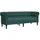 vidaXL Chesterfield-Sofa 3-Sitzer Dunkelgrün Stoff