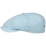 Stetson Flat Cap (1-St) Schirmmütze mit Schirm, Made in the EU blau M (56-57 cm)