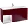 Villeroy & Boch Villeroy und Boch Finion Waschtischunterschrank G060MTHB 119,6x59,1cm, Emotion, Regal links White matt lacquer, Peony Matt