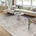 Syracusa Vintage groß Orientalischer Wohnzimmer Esszimmer Schlafzimmer Boho Kurzflor e für einfache Pflege Grau