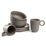 LEONARDO Roma Geschirrset 6-tlg. taupe