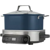 Ninja Foodi PossibleCooker, 6 L Slow Cooker und Reiskocher, vielseitige 8-in-1-Funktionen, nachtblau, MC1101EU, Blue