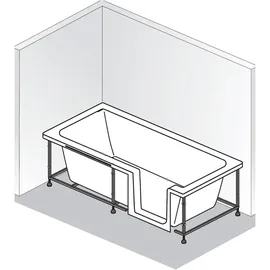 HSK Dobla Duschbadewanne 75 x 170 cm (540171)