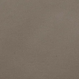 vidaXL Sonnensegel Oxford-Gewebe Rechteckig 4x6 m Taupe