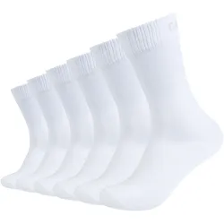 Socken CAMP DAVID "mesh ventilation", Herren, Gr. 43 (46), weiß, Baumwollmischung, unifarben, Socken, Action-Mesh Belüftung