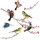 KOMAR Windowsticker Birds 31 x 31 cm