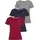 H.I.S. Essential-Basics Blau/Grau/Rot 32/34