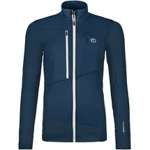 Ortovox Fleece Grid Damen Fleecejacke Blau L