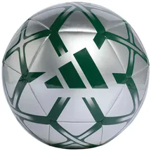 adidas Starlancer Club Fußball Freizeitball JW1358 - silver met./dark green 5,