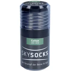 Skysocks Cotton 280den AD 38/39 black 2 St