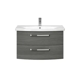 Sconto Waschtischkombination 84 x 53,7 x 46 cm Grau