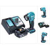 Makita, Arbeitsleuchte, DEADML 815 RF1 LED Akku Handleuchte 14,4 - 18 V 160 lm + 1x Akku 3,0 Ah + Ladegerät (160 lm)