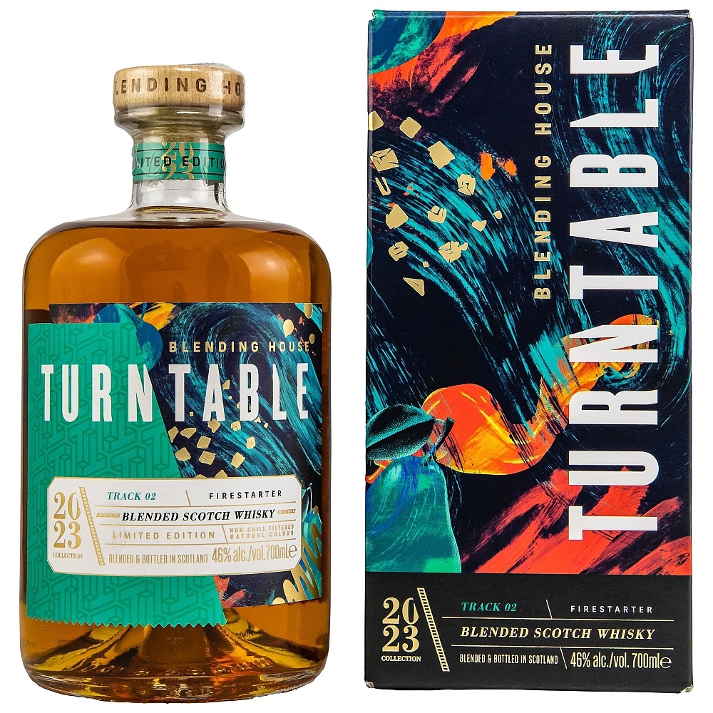 Turntable Blended Scotch Whisky Track 02: Firestarter 46% 0,7l