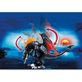 Dragons Riesen-Kampfdrache mit Feuer-LEDs (5482)