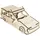 Peter Bausch GmbH & Co. KG PEBARO 851/3L - Holzbausatz Polizeiauto, Laser cut Bastelset