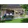 SKANHOLZ Terrassenüberdachung Bormio 648 x 350 cm beige